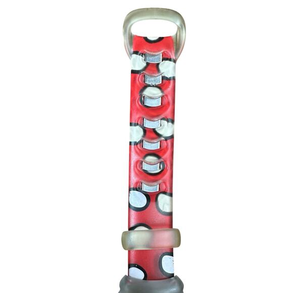 Vintage Red Mickey Mouse Disney Sports Watch for Women New Battery